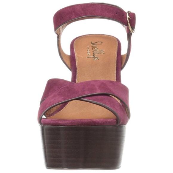 NWOB Shellys London Lauren Suede Platform Sandal - 9 - Picture 12 of 13